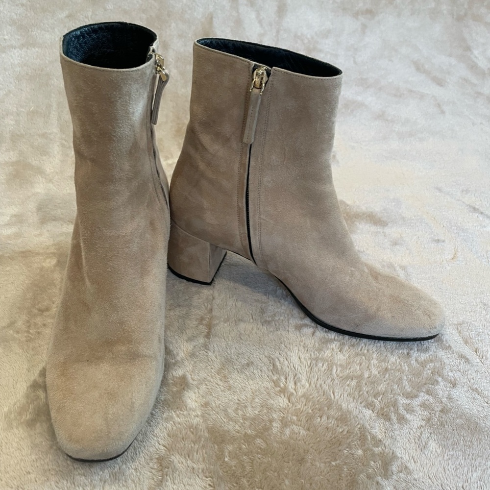 Suede Booties - Picture 2 of 6
